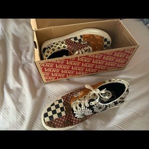 Limited Edition Tiger Patchwork Vans